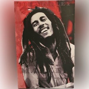 Bob Marley hanging wall art print LARGE canvas 24” x 36” x 1.5”